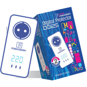 محافظ برق دیواری دیجیتال فروزش DG125