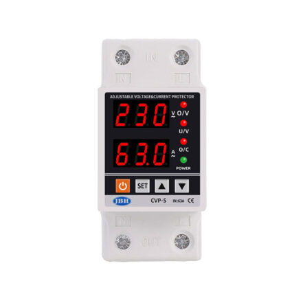 محافظ ولتاژ و جریان تک فاز 80 آمپر