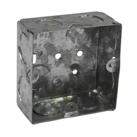قوطی پریز MK کولر مدل فلزی توکار