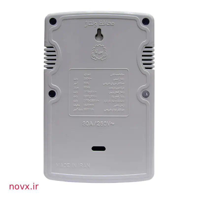 محافظ برق کولر گازی بیتا مدل A-8008 آنالوگ پشت