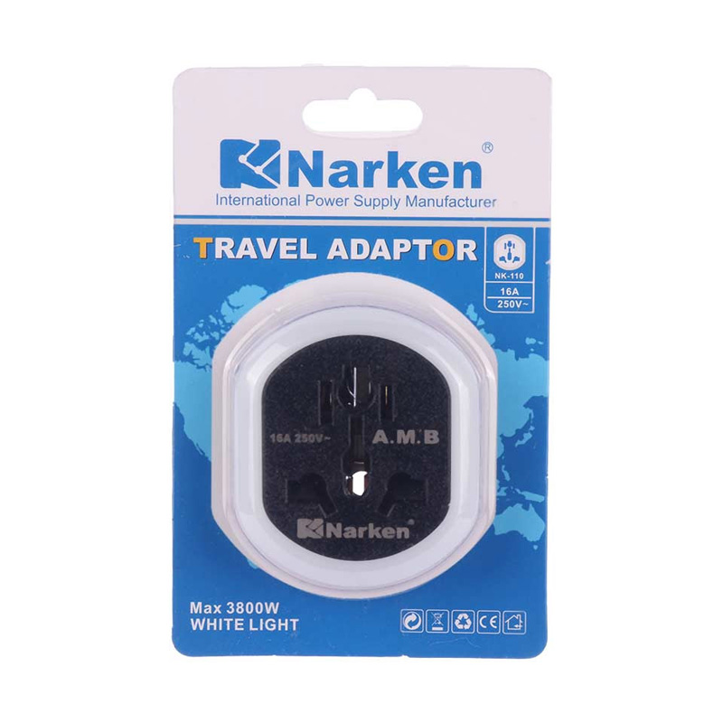 تبدیل سه شاخه به دوشاخه نارکن Narken NK-110