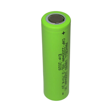 باتری لیتیومی 18650 Maxcell مدل 2200mAh