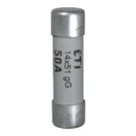 فیوز سیلندری ETI مدل CH14x51 gG 50A_500V